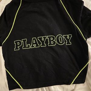 playboy crop top size xs/s